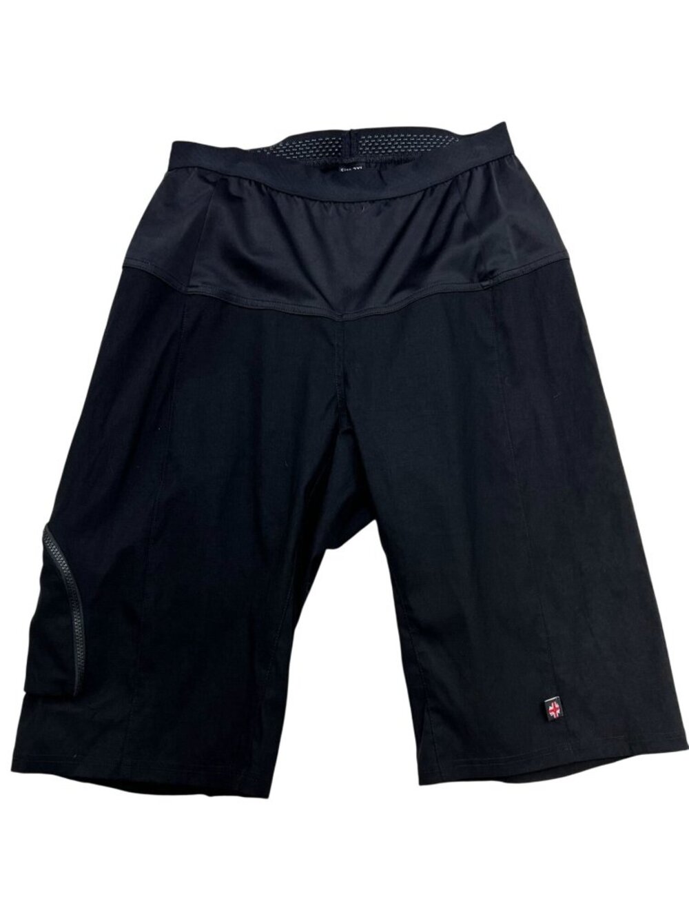 Flab Fat Lad At The Mens Sportswear Pull On Cycling Shorts Size 2XL Long Black